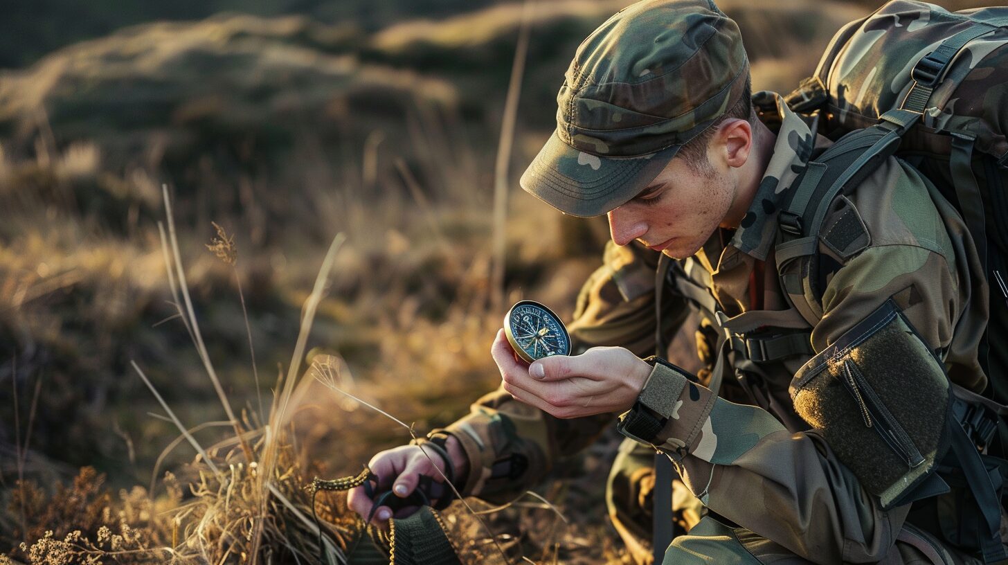 Die perfekte Orientierung für unter 20€ Entdecke den Sportneer Militär Marschkompass für deine Abenteuer