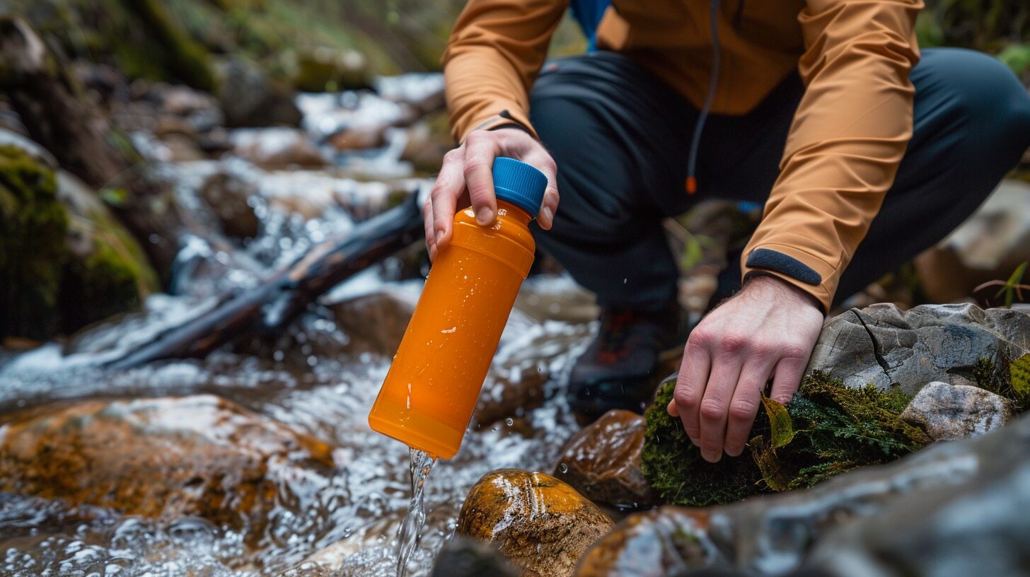 Der innovative Outdoor Wasserfilter für Abenteurer GRAYL GeoPress Outdoor Wasserfilter 710ml