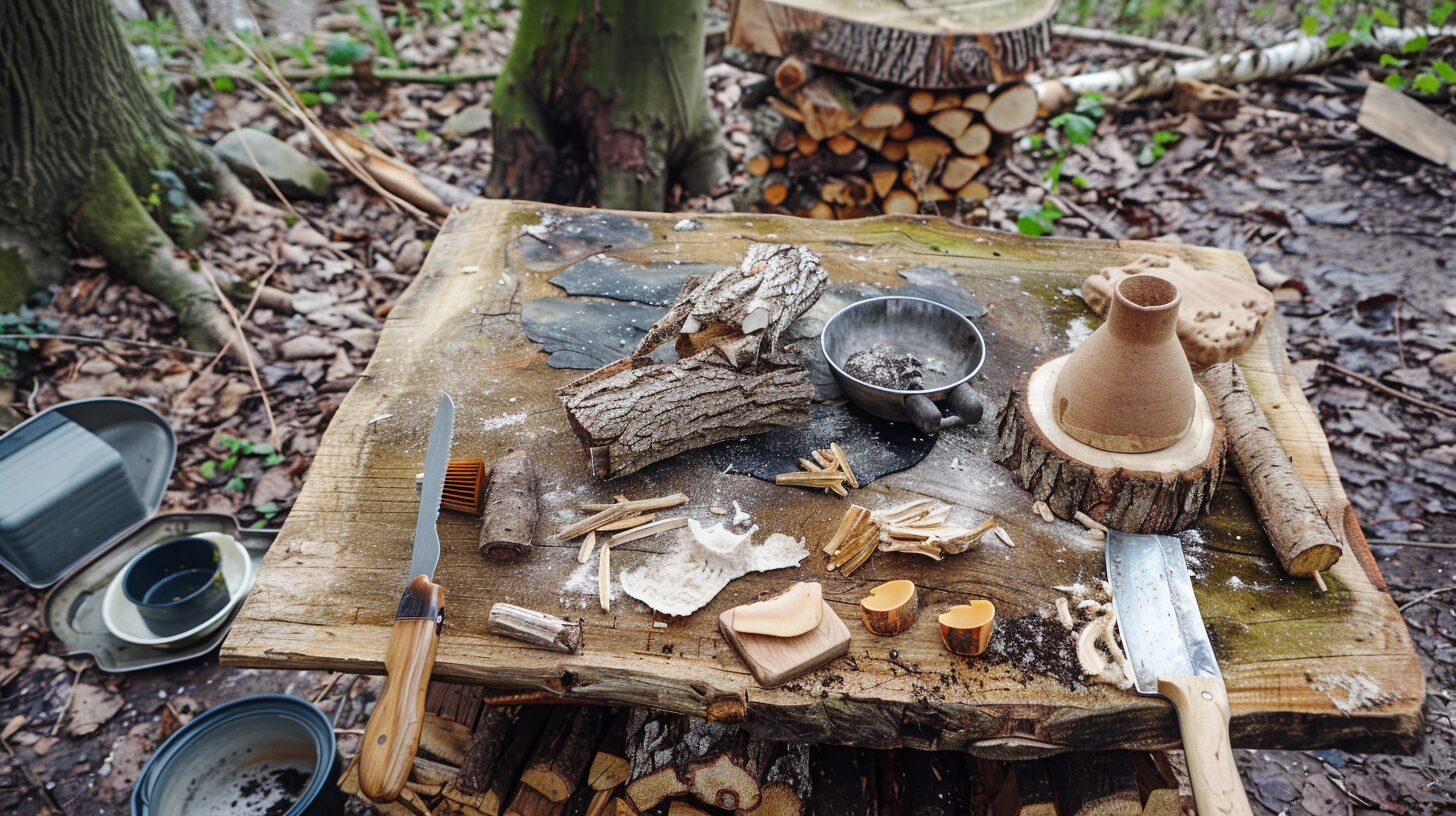 Die Eiche beim Bushcrafting Naturverbundenes Handwerk für Abenteuerlustige