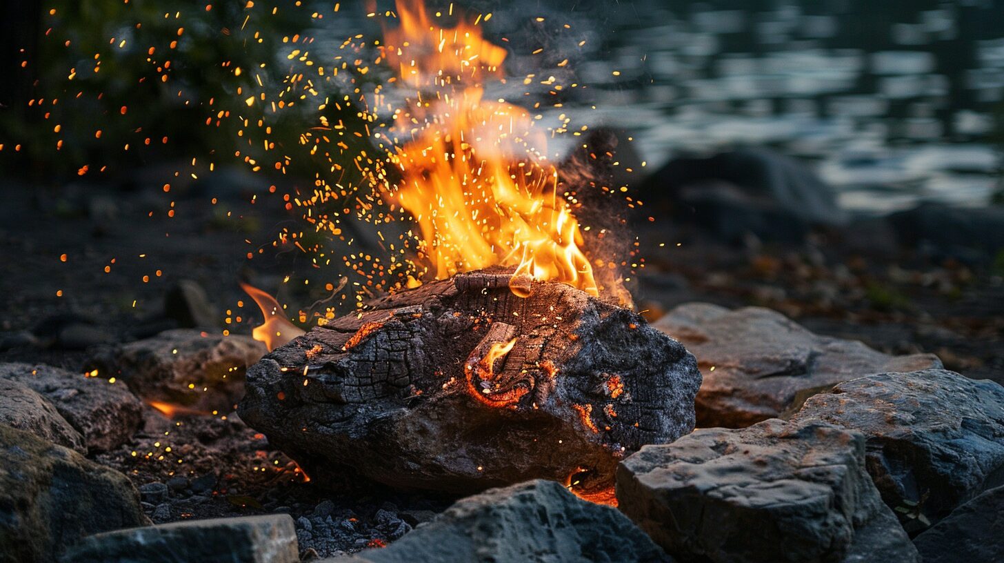 Feuer machen mit Feuerstein Eine uralte Technik, ihre heutige Bedeutung und die fesselnde Faszination