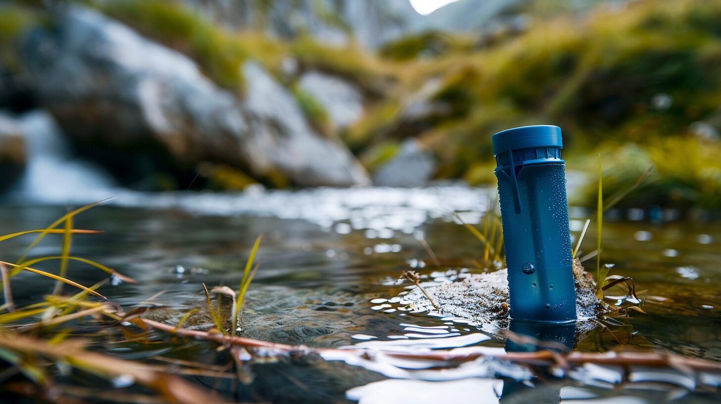 Genießen Sie sauberes Wasser unterwegs Dieser kompakte Wasserfilter von LifeStraw ist ein wahres Wunder!