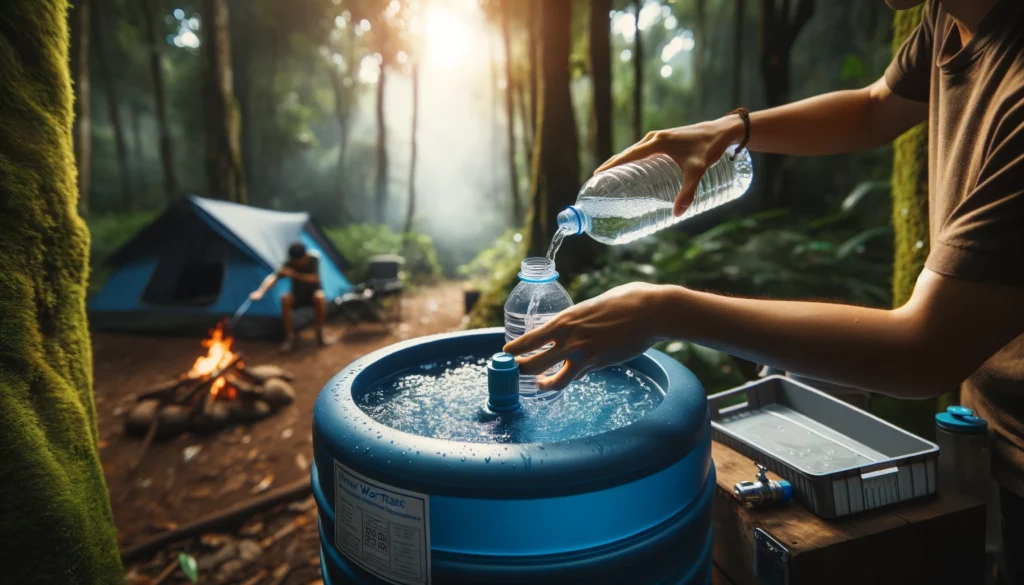 Trinkwasser haltbar machen, camping, survival, Notsituation