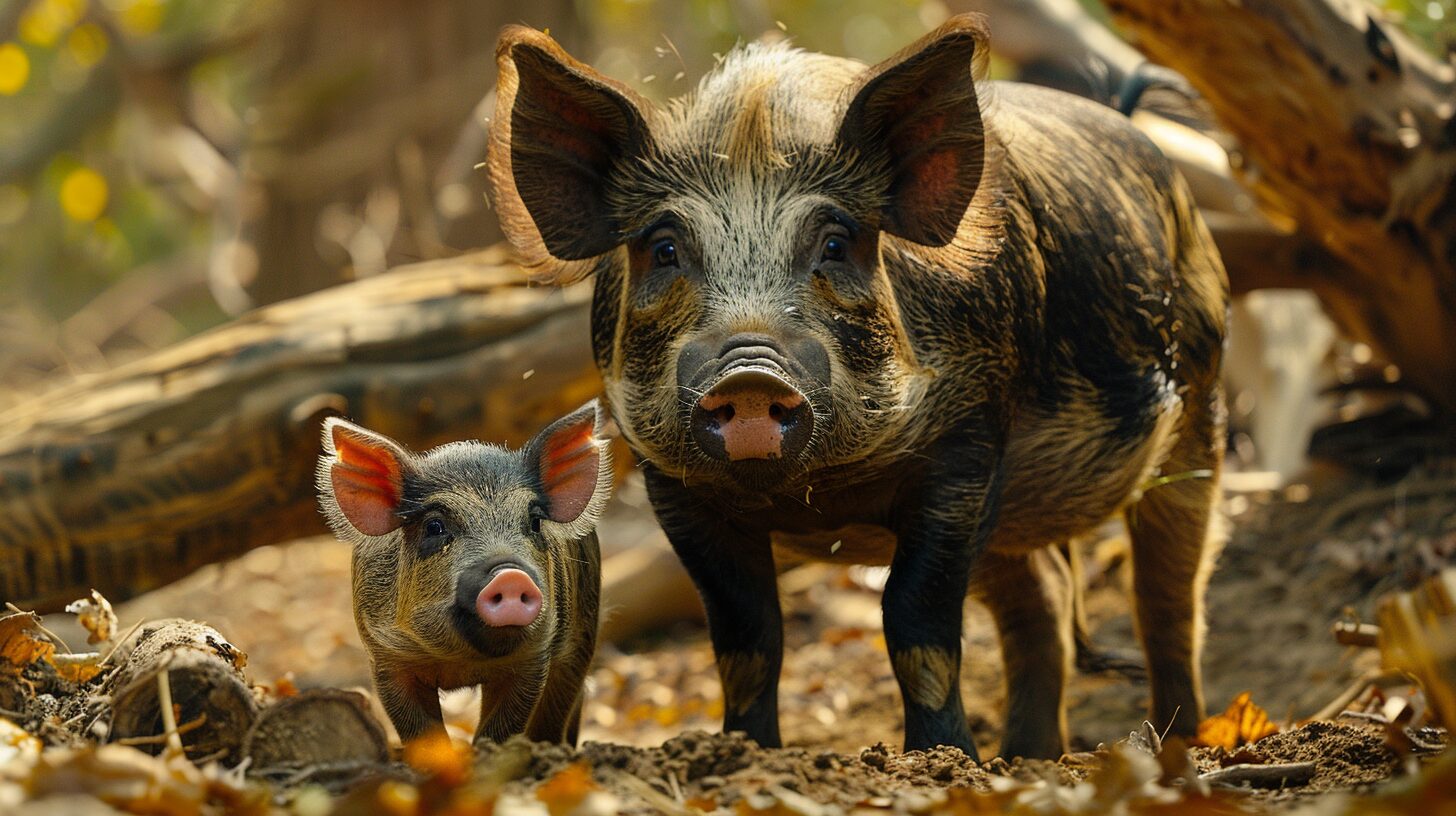 Verhalten bei Wildschweinbegegnung